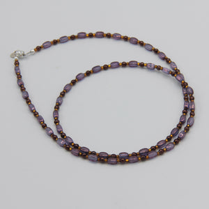 Nora Necklace in Purple