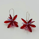 Eileen Earrings in Red