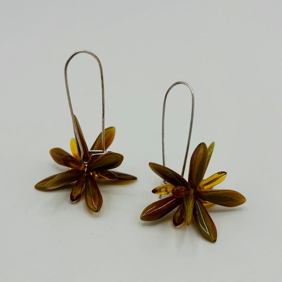 Eileen Earrings in Stonefinish Browns
