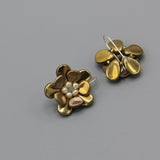 Poppy Earrings in Gold