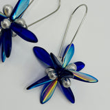 Eileen Earrings in Royal Blue - Surgical Steel