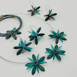 Zoe Beaded Bracelet in Laser Etched Turquoise