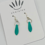 Jane Earrings in Turquoise - Sterling Silver