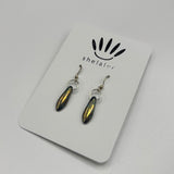 Jane Earrings in Golden Glow Green