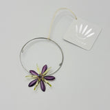 Zoe Bracelet in Purple and Chartreuse