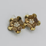 Poppy Earrings in Gold