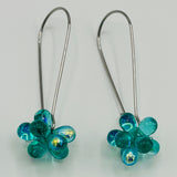 Tami Earrings in Shiny Turquoise - Surgical Steel