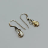 Kate Earrings in Shiny Transparent Gold