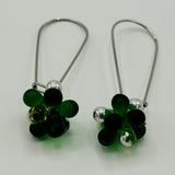 Tami Earrings in Mix Greens - Surgical Steel