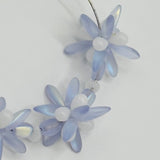 Christine Mia Statement Earrings in Matte Pastel Purple - Sterling Silver