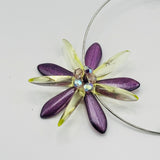 Zoe Bracelet in Purple and Chartreuse