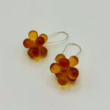 Tracy Earrings in Matte Honey Yellow