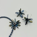 Eileen Earrings in Smoky Blue