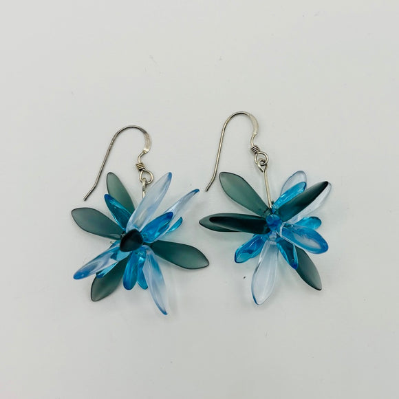 Emma Earrings in Blue