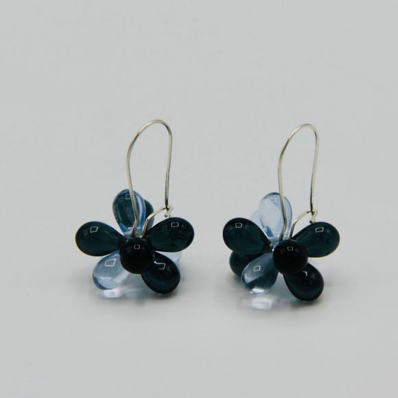 Tracy Earrings in Mix of Blues