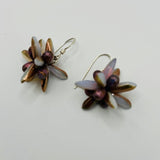 Mia Earrings in Soft Gold Purple