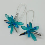 Eileen Earrings in Turquoise - Sterling Silver