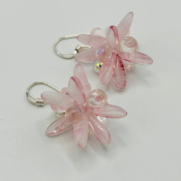 Mia Earrings in Pink