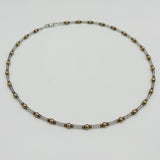 Kylie Necklace in Grey