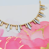 Rebecca Necklace in Gold and Silver