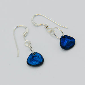 Jane Mini Earrings in Deep Blue