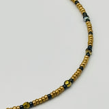 Kylie Necklace in Gold and Iris