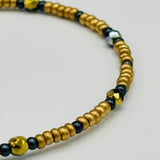 Kylie Necklace in Gold and Iris