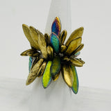 Wendy Ring in Matte Gold and Pastel Multicolor