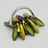 Wendy Ring in Matte Gold and Pastel Multicolor