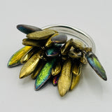 Wendy Ring in Matte Gold and Pastel Multicolor
