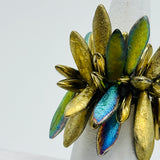 Wendy Ring in Matte Gold and Pastel Multicolor