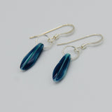 Jane Earrings in Two-Tone Blue