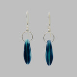 Jane Earrings in Two-Tone Blue