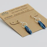 Jane Earrings in Two-Tone Blue