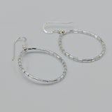 Hannah Earrings in Delicate Silver