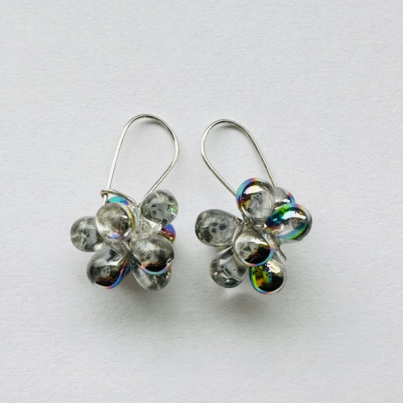 Tami Earrings in Silver Gray