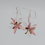 Laura Earrings in Soft Pink and Gold