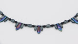 Rebecca Beaded Necklace in Montana Blue