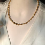 Nora Necklace in Golden Pearl
