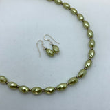 Nora Necklace in Pearly Green