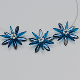 Anna Necklace in Shiny Blue