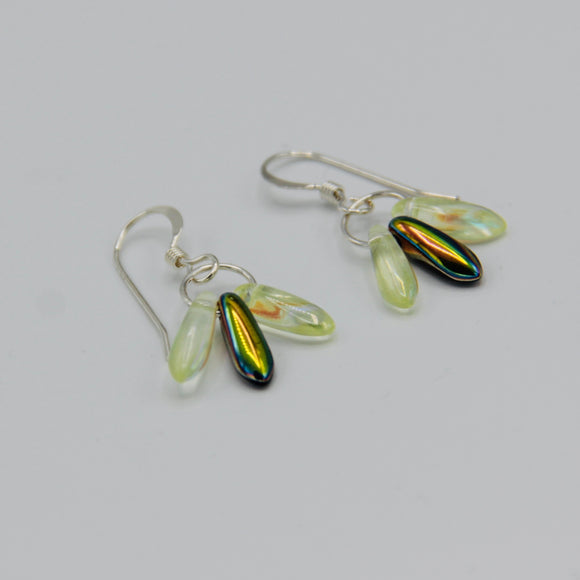 Janet Earrings in Illuminating and Rainbow