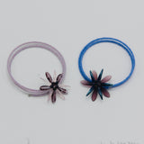 Zoe Beaded Bracelet in Purple and Blue