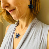 Eileen Earrings in Iris Blue