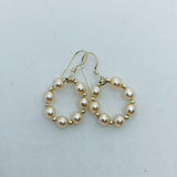 Hannah Earrings In Pearly White
