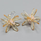 Eileen Earrings in Crystal Cream